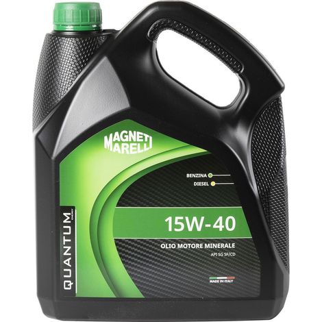 Magneti Marelli Lubrificante auto minerale olio motore 15W-40  4lt (1/4)