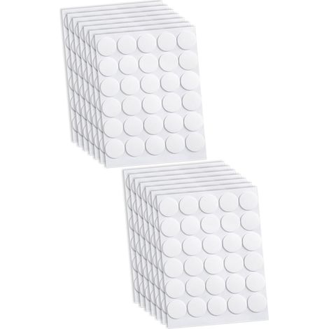 14 feuilles de ruban adhésif double face amovible pour décoration (1/5)