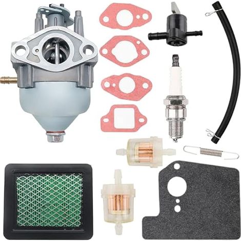 Carburateur de Rechange 16100-Z8B-901 pour Moteurs Honda GCV160LA0 GCV160LA1 HRR216K10 HRS216K5 HRS216K6 HRR216K11 avec kit de Filtre à air pour Tondeuse à Gazon