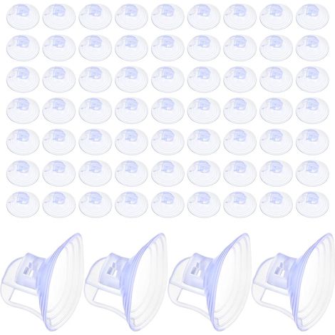 PVC Saugnäpfe mit Haken für Auto Sonnenschutz 38 mm einfache