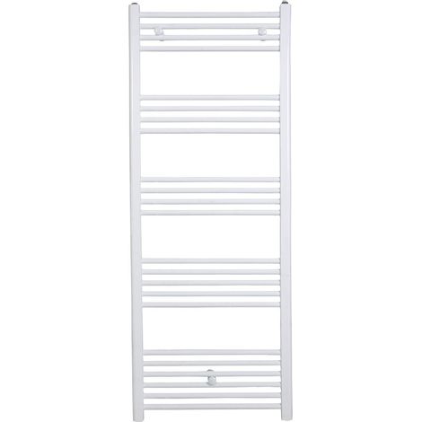 Radiador toallero de agua caliente CODA 160 x 60 cm blanco (1/3)