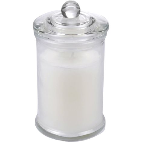Bougie bocal en verre senteur Jasmin (1/3)