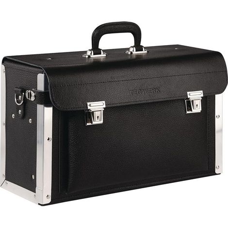 TECWERK Werkzeugtasche B430xT170xH280mm16 l Leder