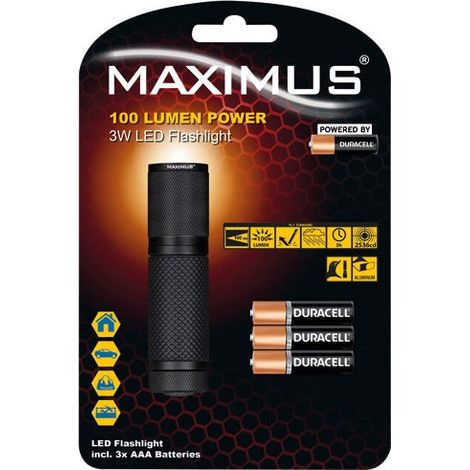 Linterna LED Fl011Du Maximus (1/3)