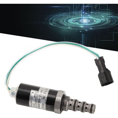 Électrovanne de pompe hydraulique KDRDE5KR-20/40C13-203A SKX5P-17-210 compatible avec Sumitomo SH200-5/350-5/ Kobelco SK60/100/200/210LC (1/5)