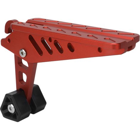 Verrou de porte pliable Crochet Pédale Antidérapant Alliage Aluminium Accessoire Auto SUV Camion Camping-car Toit Rouge-Orange (1/5)