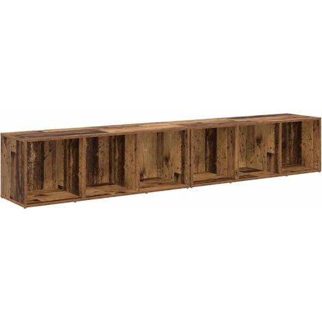 Maison Exclusive - TV-Schrankset 2 pcs Altholz 37 x 35 x 107cm Ho