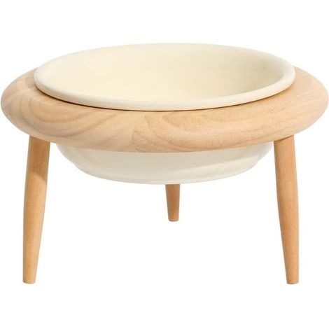 Ceramic cat bowl, adjustable cat food bowl, elevated and angled cat bowl, pet supplies, elevated angled cat bowl (1/4)