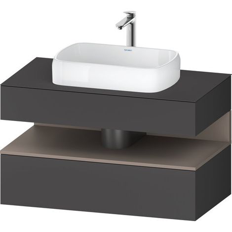 Duravit Collection One Konsolenwaschtischunterbau, 1 Auszug, 1 (1/2)