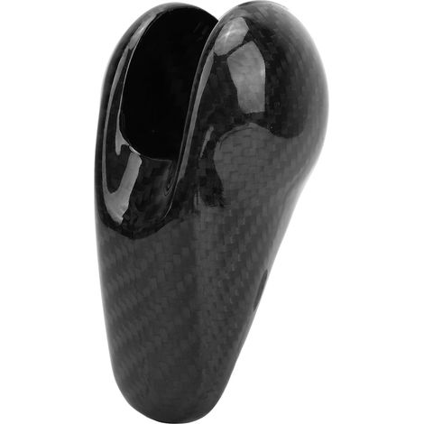 Pommeau de levier de vitesse avec garniture décorative en fibre de carbone, compatible avec Porsche 911/Panamera/Boxster/718 (1/5)
