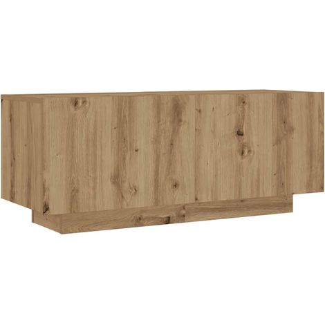 Maison Exclusive - Nachttisch Artisan-Eiche 100x35x40 cm Holzwerk