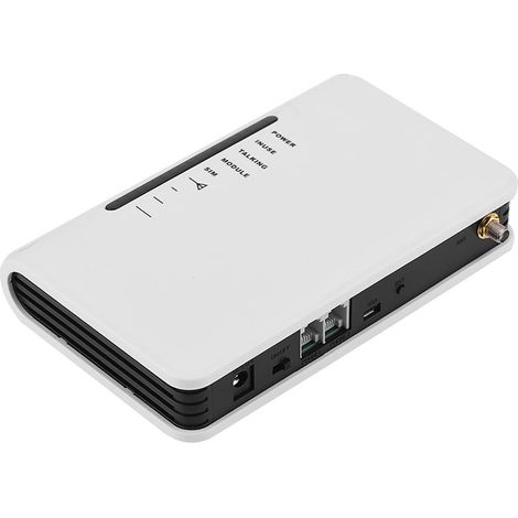 Station Fixe d'accès sans Fil GSM, Transmetteur GSM pour Alarme avec 9 indicateurs LED/Affichage du Signal, Le Travail 24h, Module Quadri-Bande 850/900/1800/1900 MHz (1/5)