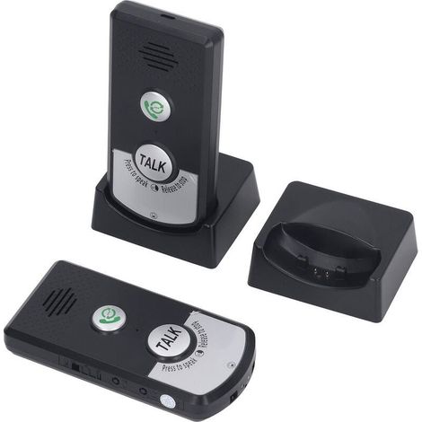 Sonnette D'interphone sans Fil Interphone Vocal Bidirectionnel Système D'interphone Talkie-walkie Portable (1/5)