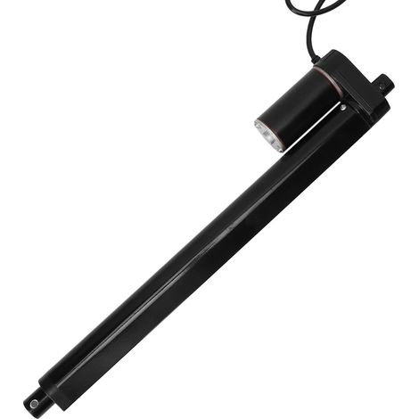 Linearer elektrischer Stellantrieb mit 300 mm Hub, 1000 N und 12 V für Maschinen und Anlagen, mit Steuerung und Fernbedienung (1/5)
