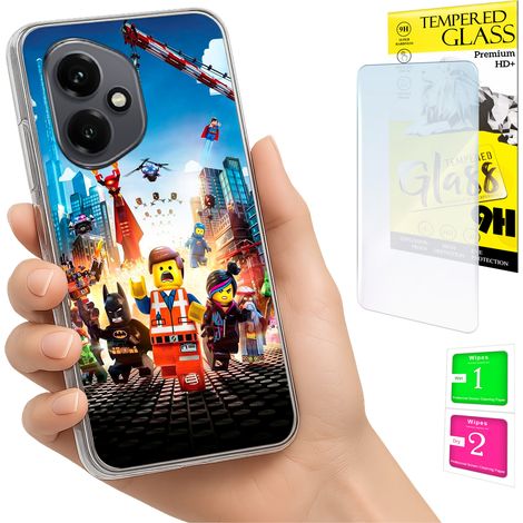 Funda para Honor X7d / 400 Smart Photo Cover Case Back Case + cristal 9H (1/5)