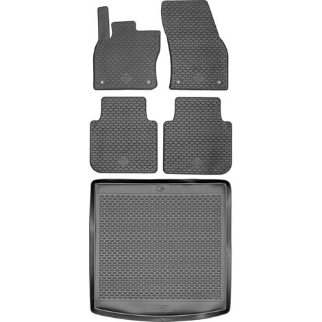 Volkswagen Tiguan Allspace SUV de 2017 (JUEGO) - Alfombrillas de goma para coche + alfombrilla para maletero (1/5)