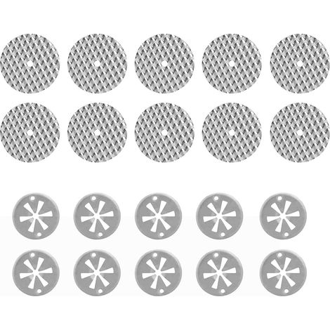 20 Rondelles de Pare-Chaleur Voiture, Clips de Protection Thermique d'Échappement, Kit de Fixation Plaque Sous Capot Compatible avec N90335004 N90796501 (1/5)