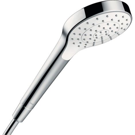 hansgrohe Croma S Handbrause 110mm 1jet 16l/min, Weiß/Chrom