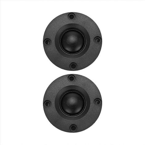 2 Pièces Tweeter 1.5Inch 6Ohm 30W Dome Silk Film Tweeter HiFi Aigu (1/5)
