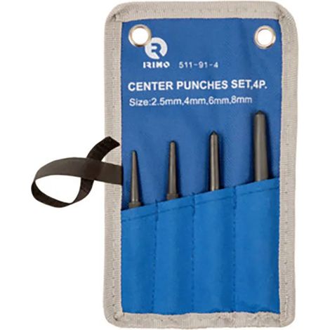 Attrezzi da percussione irimo round punches custodia resistente 4 pezzi