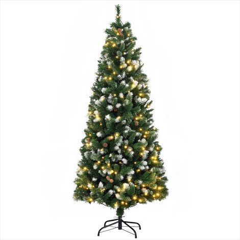Sapin de Noël Arbre de Noël lumineux 180 cm 703 branches 250 LED (1/5)