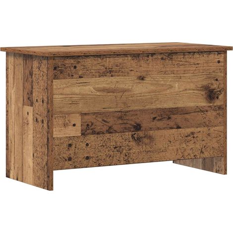 Storage Chest Old Wood 80 x 40 x 50 cm Engineered Wood vidaXL