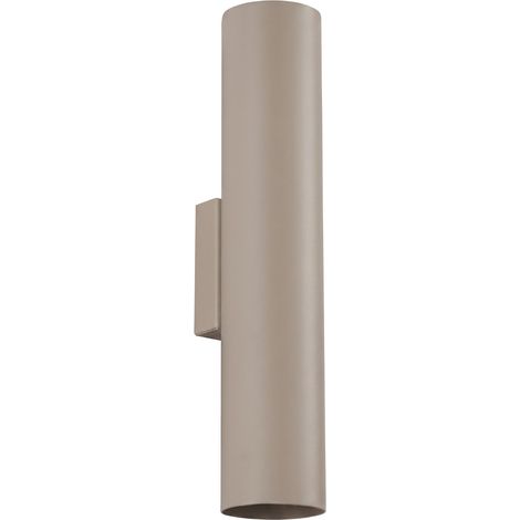 Appliques Lagos acier taupe 2xGU10 6cm Sollux (1/5)