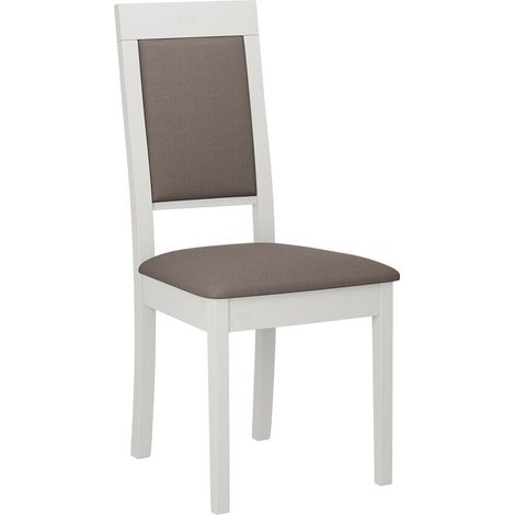 Silla Victorville 340, Blanco, 93x47x53cm, Tapiz, De madera, Madera (1/4)