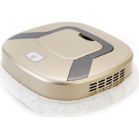 Robot fregona automático ABS con batería de litio integrada – Limpieza en seco y húmedo, color champán