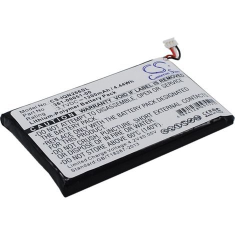 Batteria per Garmin Nuvi 2660LMT ecc