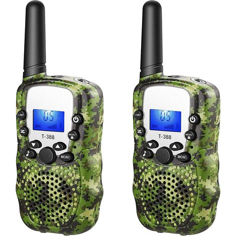 Talkies-walkies pour enfants, portée de 3 km, portables-AquaForge (1/2)