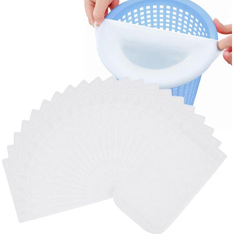 Lot de 20 Chaussettes Skimmer Piscine Réutilisables – Filtres Pré-Skimmer en Nylon Élastique avec Maillage Ultra-Fin pour Capter les Débris et Saletés – Accessoires pour Piscines Creusées et Hors-Sol (1/5)