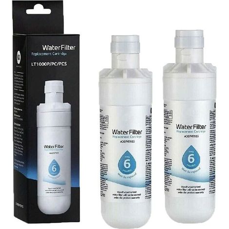 Filtre à eau pour réfrigérateur LT1000P, 2 pièces, ADQ747935, remplace LT1000P/PC/PCS, MDJ64844601, ADQ74793501, ADQ7479350 (1/5)