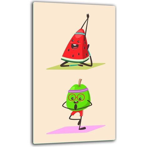 PLAQUE DE PROTECTION EN VERRE POUR INDUCTION 30x52 FRUIT (1/5)