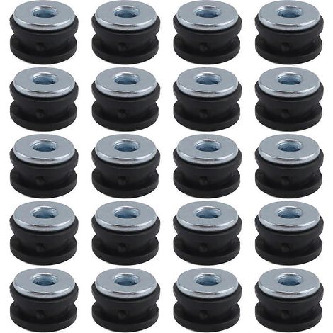 Kit de 20 arandelas de goma para motocicleta (1/5)