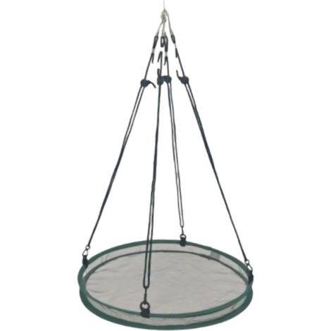 1 plateau récupérateur de graines, diamètre 40 cm, en fibre polyester, pour mangeoire à oiseaux, jardin et pelouse