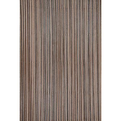Bastone sintetico Fency Wick 1x3m marrone scuro. Faura.