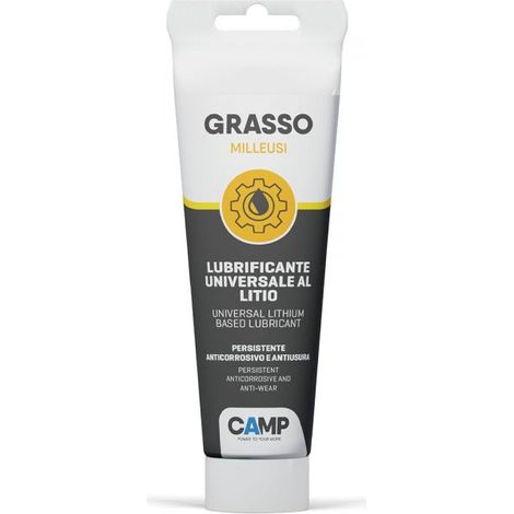 Camp Grasso Milleusi, Grasso Lubrificante Multiuso al Litio NLGI2 ad Alte Prestazioni, Protegge da Ruggine e Corrosione, 150 ml