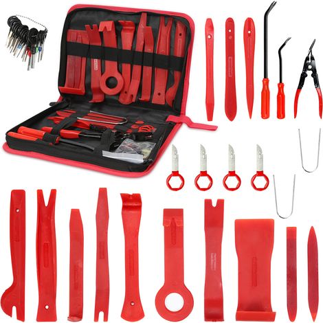 Randaco 40tlg Auto Demontage Werkzeuge Innenraum Verkleidungs, Car Audio, DVD und Nevigation Tool zum Entfernen von Car Panel mit Tool-Set zum Entfernen der Trimmung für Fahrzeug Dash