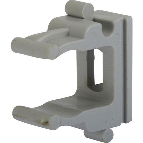 Satz mit 10 offenen Clips, Durchmesser 16, Länge 20 mm Centrale Brico