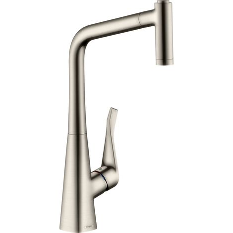 Hansgrohe Metris M71 Miscelatore cucina monocomando 320, doccetta estraibile, 2jet, 14820000 (1/5)