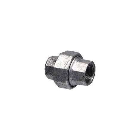 ENLACE JUNTA CONICA HEMBRA-HEMBRA 340 GALVANIZADO 3/4" - ATUSA