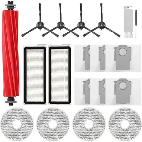 Spofan Ersatzteile für Roborock Q Revo S, Qrevo Pro und Qrevo Plus Saugroboter: Bürsten- und Saugzubehör (1/5)