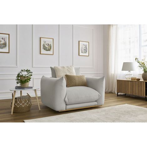 BOBOCHIC - Fauteuil ERNEST Gris clair (1/5)