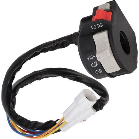 Commutateur guidon gauche 7 fils, démarrage moteur, éclairage, interrupteur 1S3-83973-11-00, remplacement Kodiak 450 700 YFM 2018-2020 (1/5)