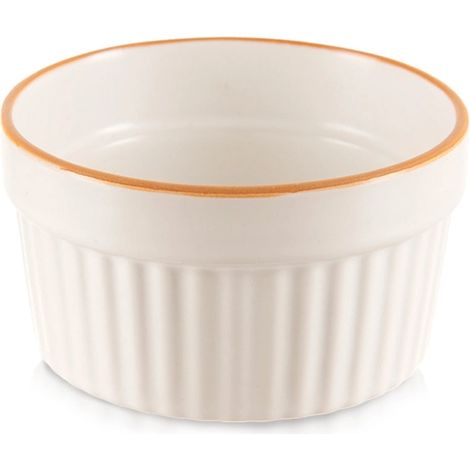 Ramequín de cerámica, 9 cm, 180 ml - Apto para horno y microondas (1/5)