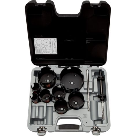Bahco Superior Multi-Lochsägen-Satz 35 mm-114 mm - 11 tlg. (1/3)