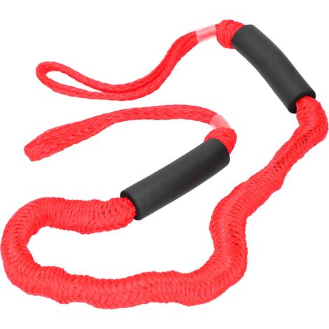 Corde d'amarrage élastique pour bateau, amarres extensibles en PE, rouge, lignes de quai (1/5)
