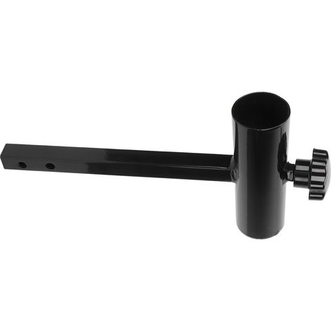 Support de parapluie universel pour chariot, porte-parapluie réglable, fixation pour scooter et fauteuil roulant, robuste et pratique. (1/5)