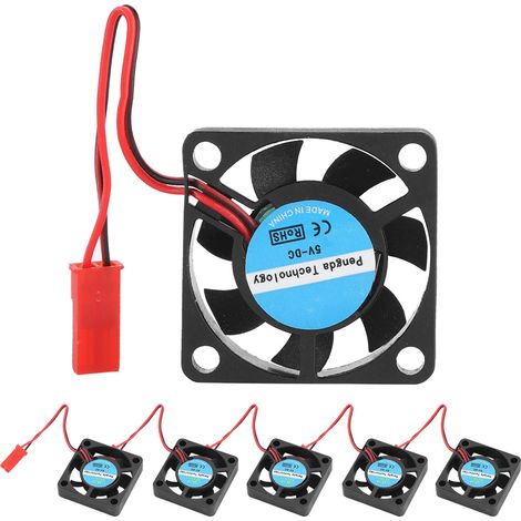 Lot 5 ventilateurs 3D – 8500 tr/min – dissipation rapide – 4CFM – grand vent – refroidisseur imprimante (1/5)